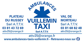 Ambulances Transports Taxis conventionné Vuillemin
